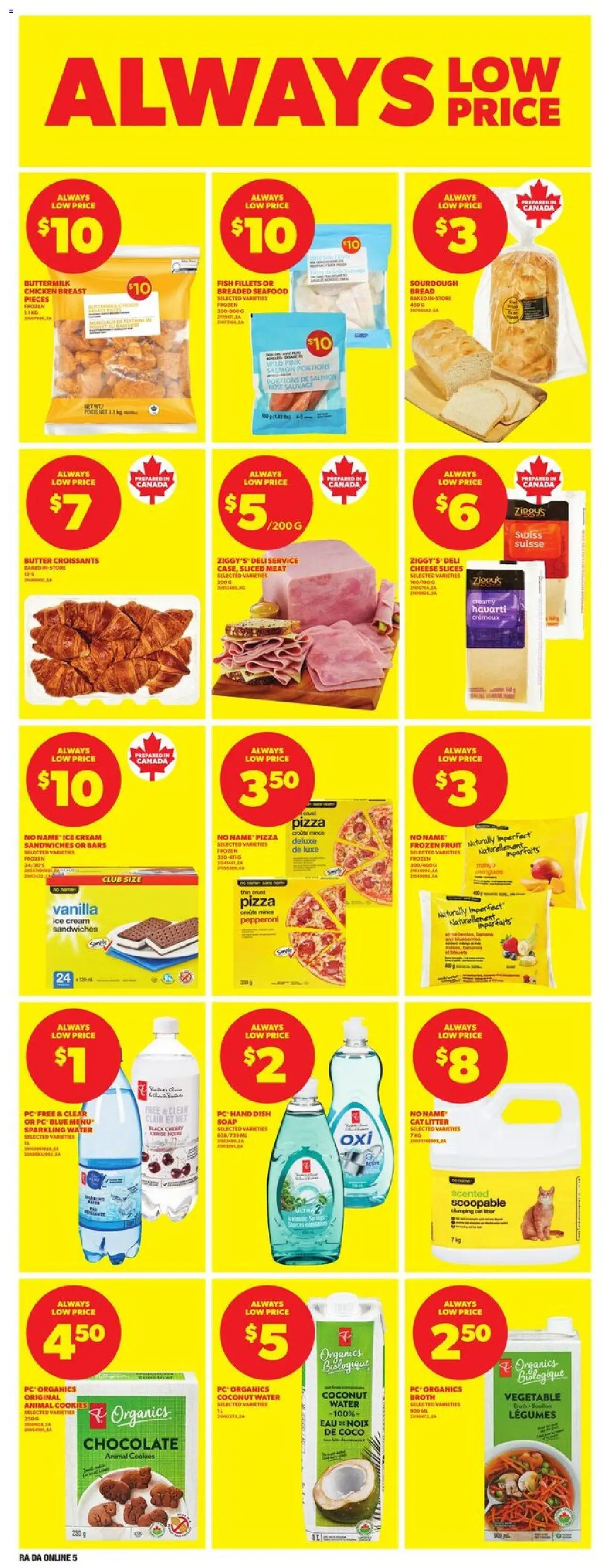 Atlantic Superstore flyer valid from 21.08.2025 | Page: 11 | Products: Cream, Butter, Cheese, Chocolate