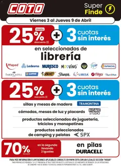 Vista previa Coto - Hogar válido desde el 03.04.2026