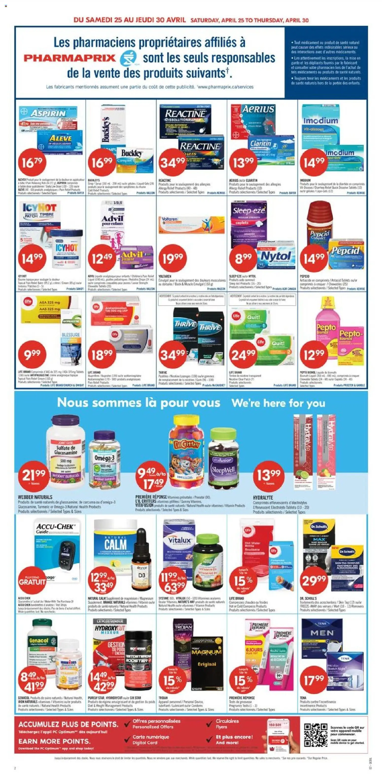 Pharmaprix flyer valid from 24.04.2026 | Page: 4 | Products: Cream, PC, Case, Iron