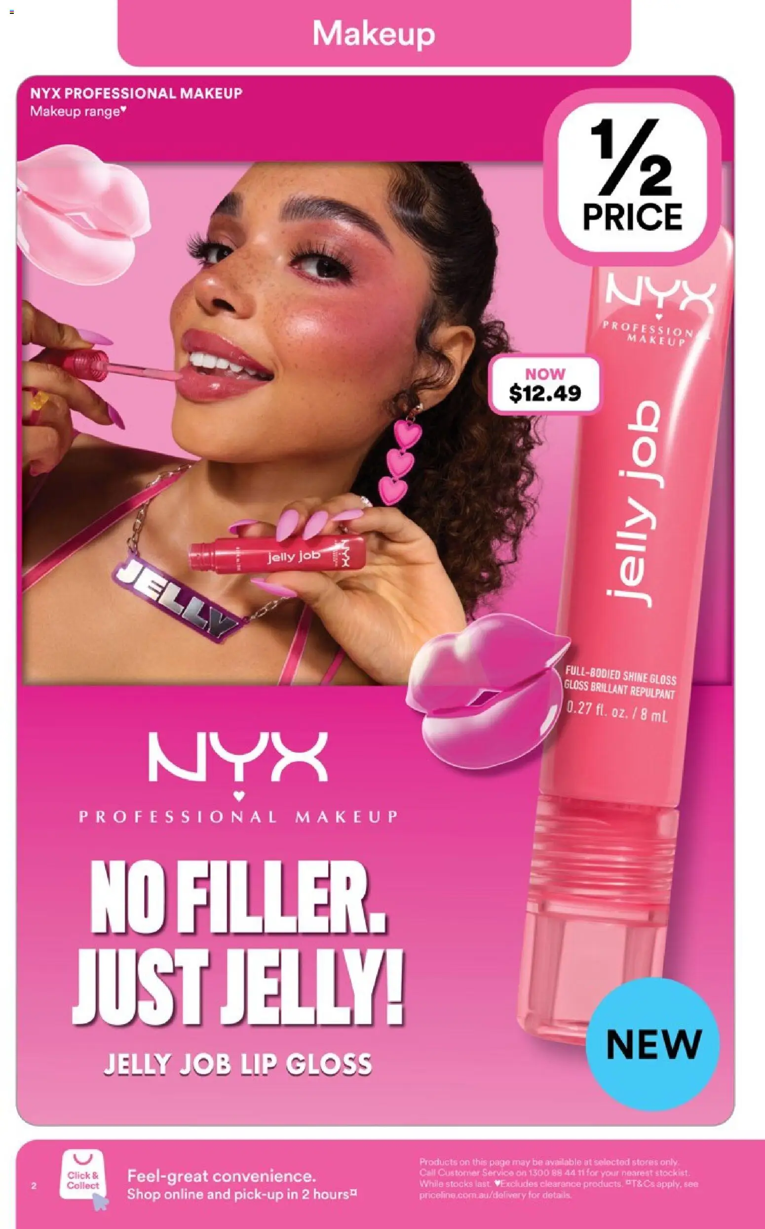 Priceline Pharmacy catalogue - valid from 19.02.2026 | Page: 2 | Products: Lip gloss, Makeup