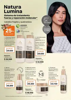 Natura catálogo -  Vista previa de la revista de la tienda Natura valido desde el 01.04.2026 | Página: 143 | Productos: Shampoo, Máscara, Acondicionador, Combinación