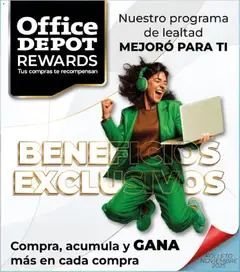 Vista previa de Office Depot catálogo, nuevo folleto de la tienda, válido en México a partir del 01.11.2025