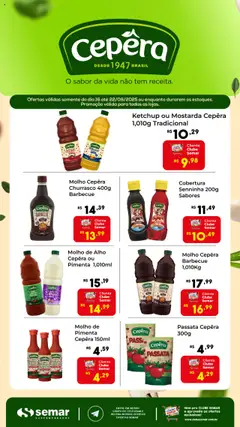 Semar Supermercado - Ofertas Cepera - Pré-Visualização do folheto da loja Semar Supermercado, válido de 16.09.2025