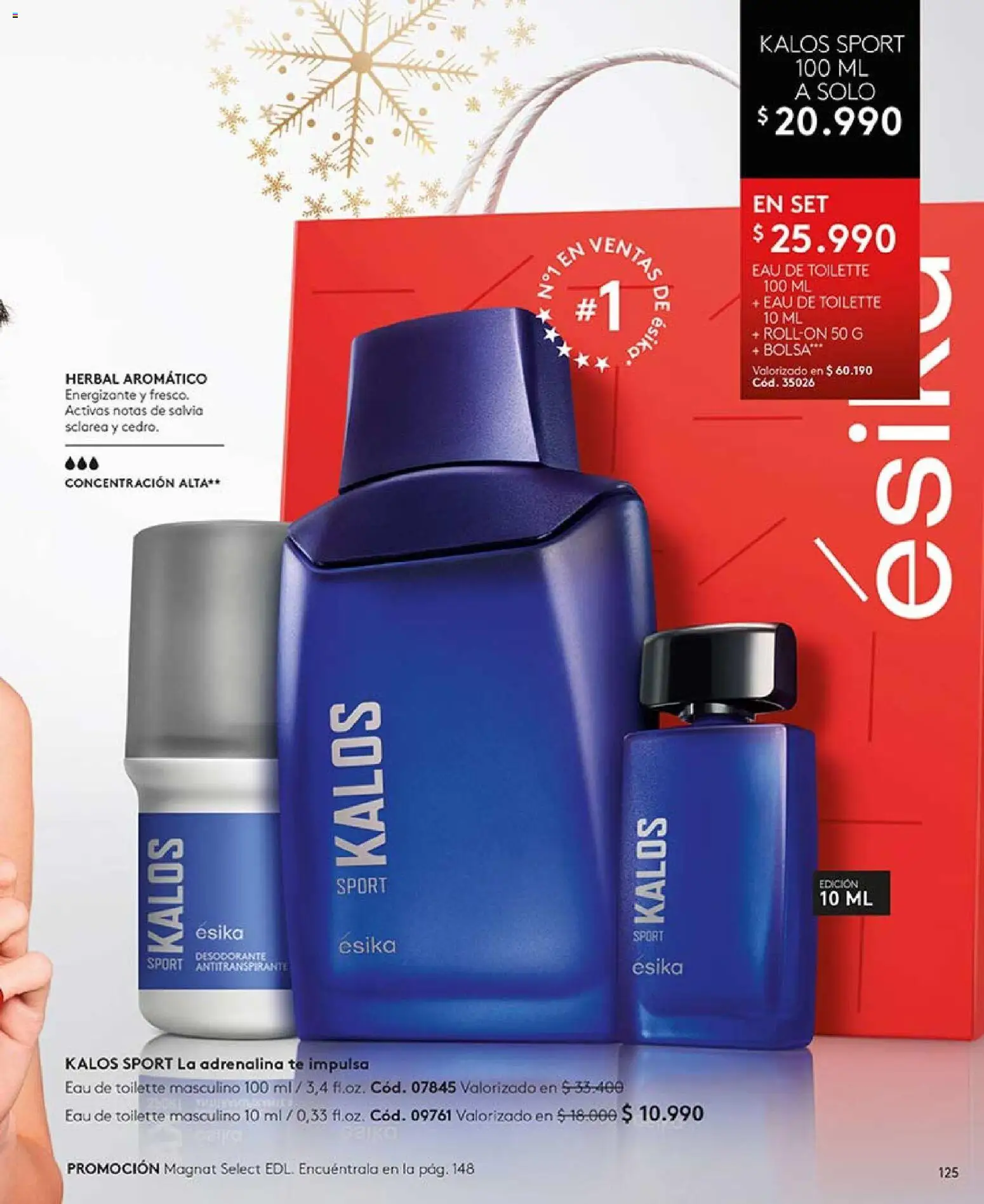Catálogo Ésika Campaña 18 │ válido desde el 01.12.2025 | Página: 137 | Productos: Eau de toilette, Desodorante, Antitranspirante, Té