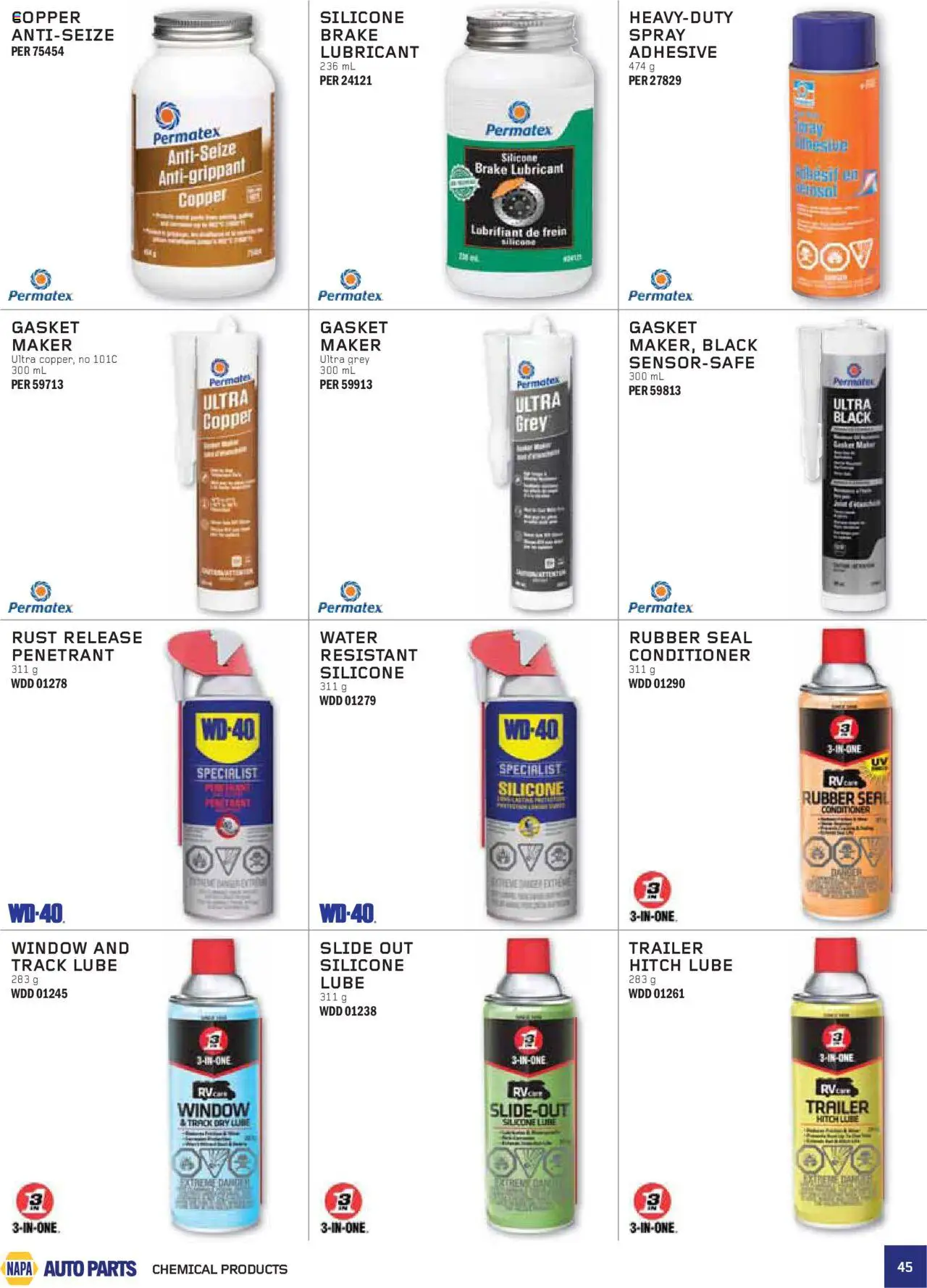 NAPA Auto Parts flyer valid from 01.07.2025 | Page: 45
