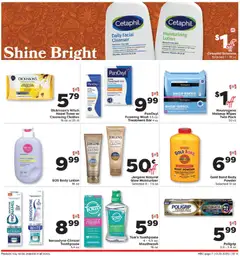 Preview of Weis weekly ads valid from 23.10.2025 | Page: 10 | Products: Toothpaste, Clothes, Cream, Toner