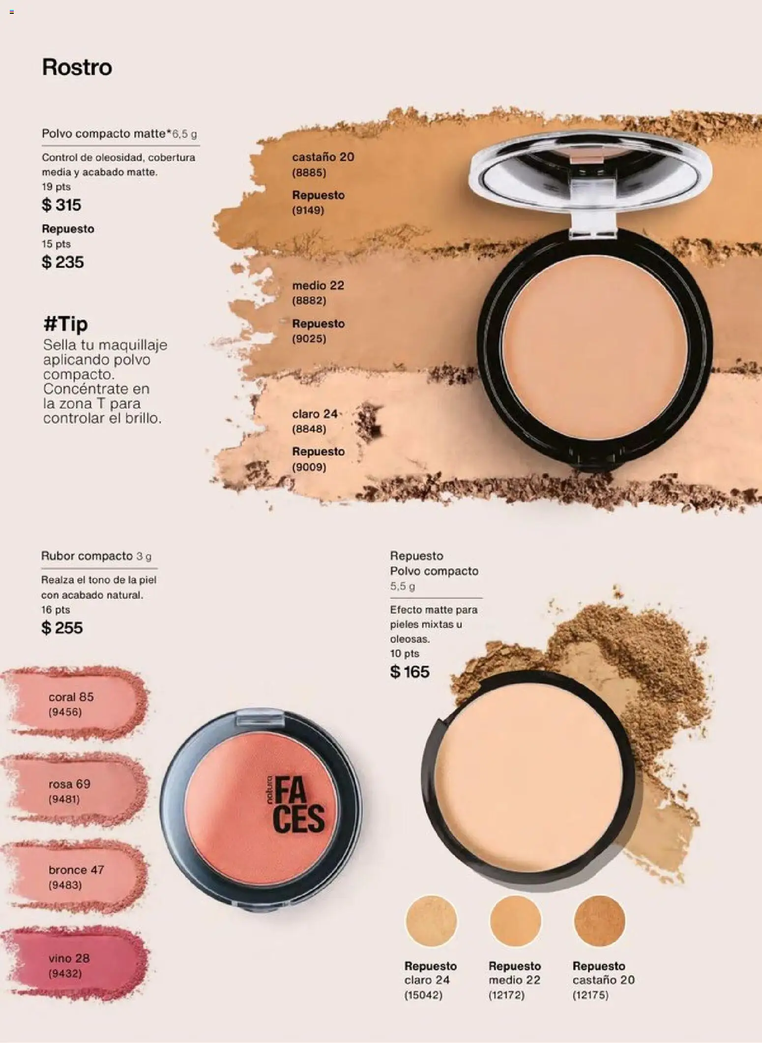 Nuevas ofertas de Natura válidas en toda la República Mexicana desde el 20.12.2025. ¡Encuentra las mejores ofertas en Natura campaña 1 2026! | Página: 65 | Productos: Polvo compacto, Vino, Maquillaje, Polvo