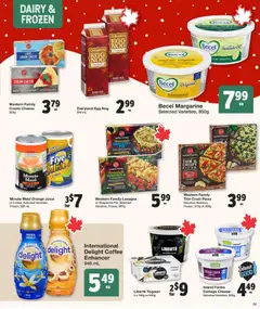 Preview of Quality Foods weekly flyer / circulaire from shop Quality Foods valid from 04.12.2025 | Page: 9 | Products: Cream, Oil, Juice, Chicken