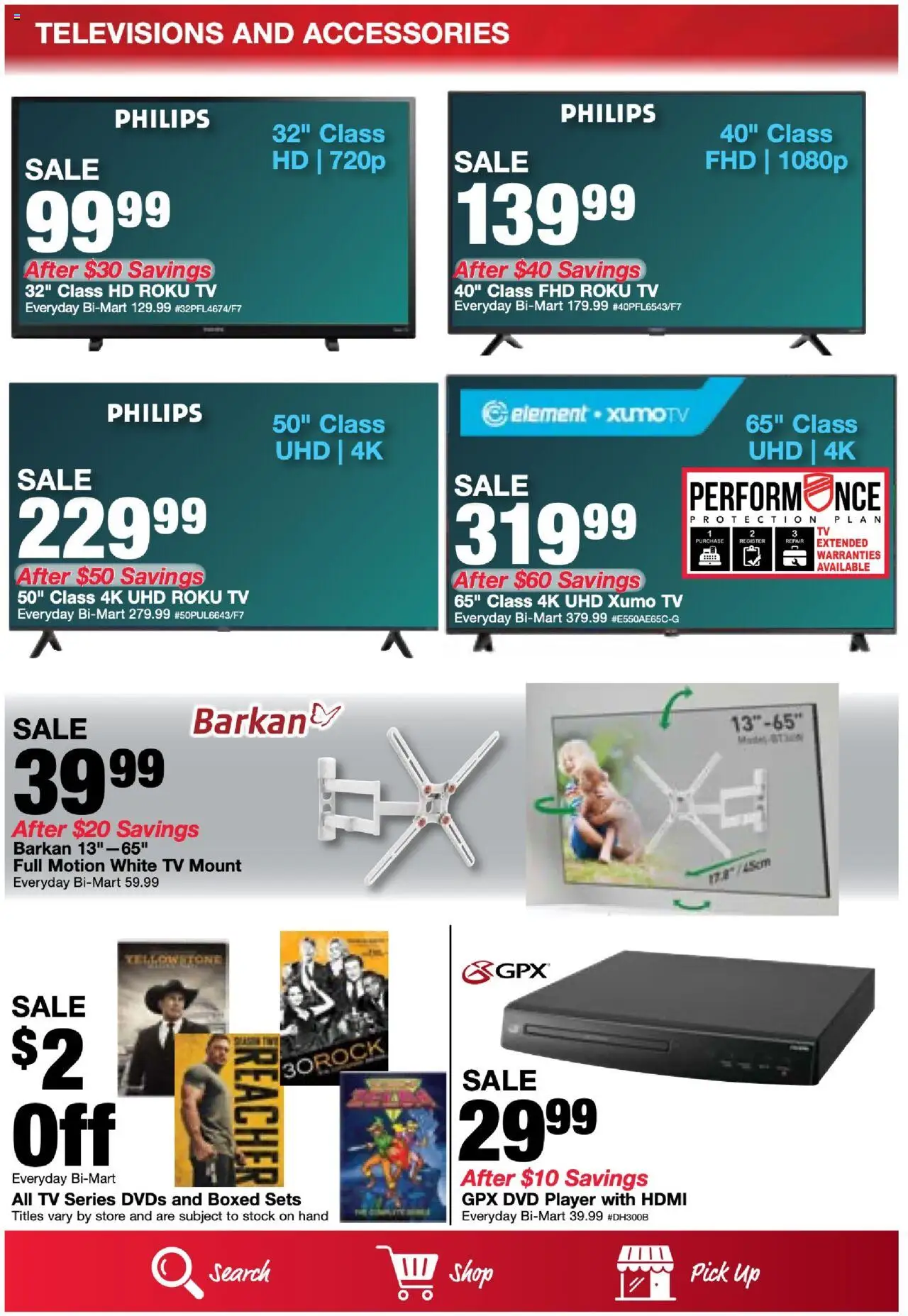 Bi-Mart Back to School - valid from 19.08.2025 | Page: 5 | Products: Tv, Player