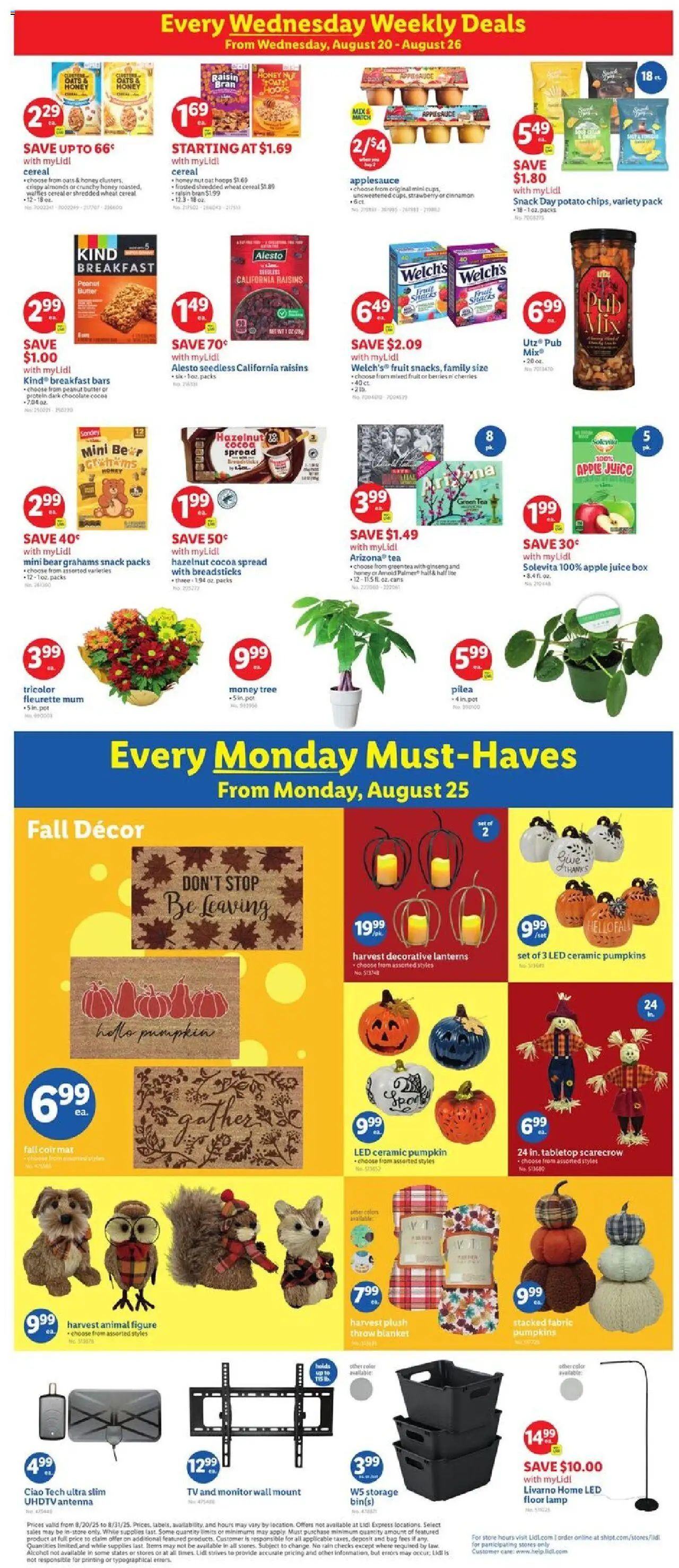 Lidl Weekly Ad - valid from 20.08.2025 | Page: 2 | Products: Cherries, Berries, Juice, Tea