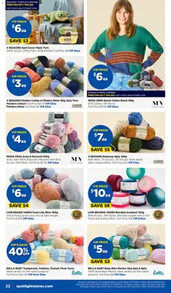 Preview of Spotlight Catalogue  - valid from 11.02.2026 | Page: 22 | Products: Cushion, Light, Jumper, Weight