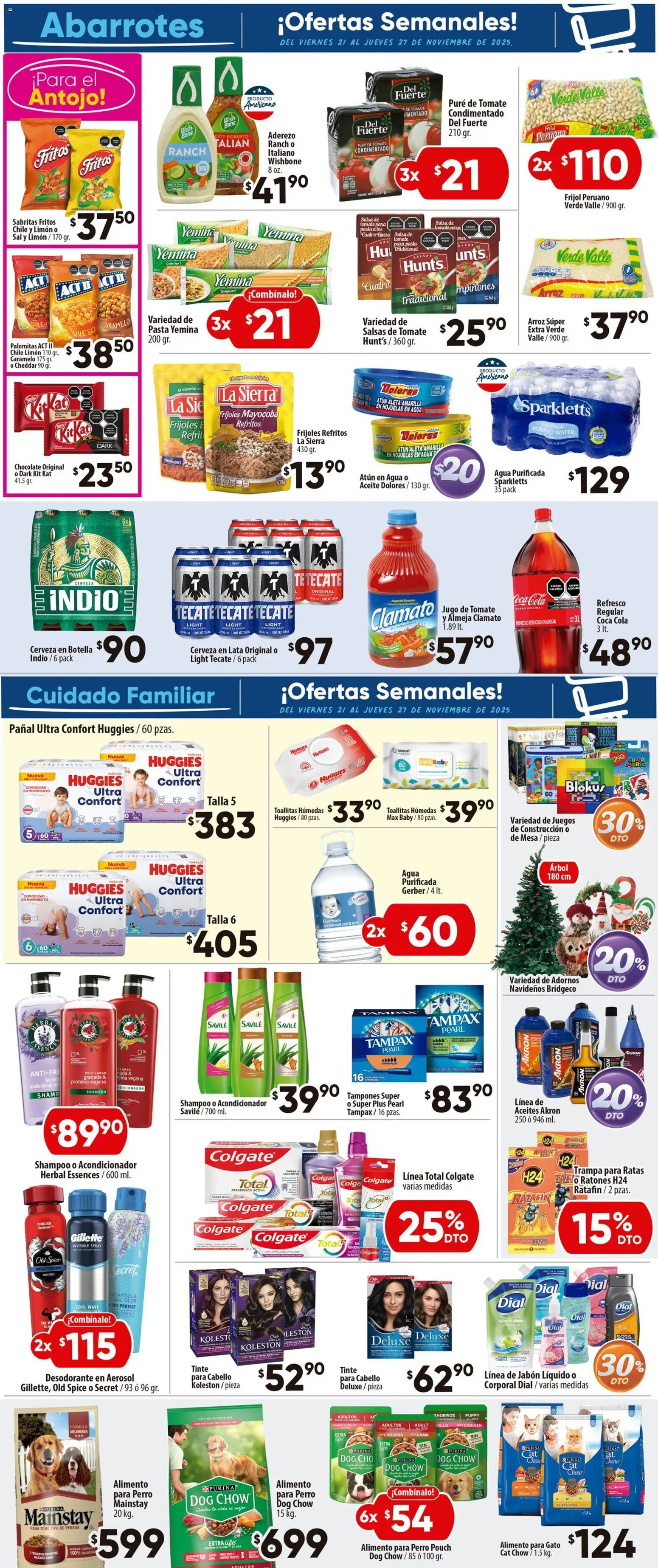 Nuevas ofertas de Calimax válidas en toda la República Mexicana desde el 21.11.2025. ¡Encuentra las mejores ofertas en Calimax folleto Ensenada! | Página: 3 | Productos: Refresco, Jugo, Pure de Tomate, Mesa