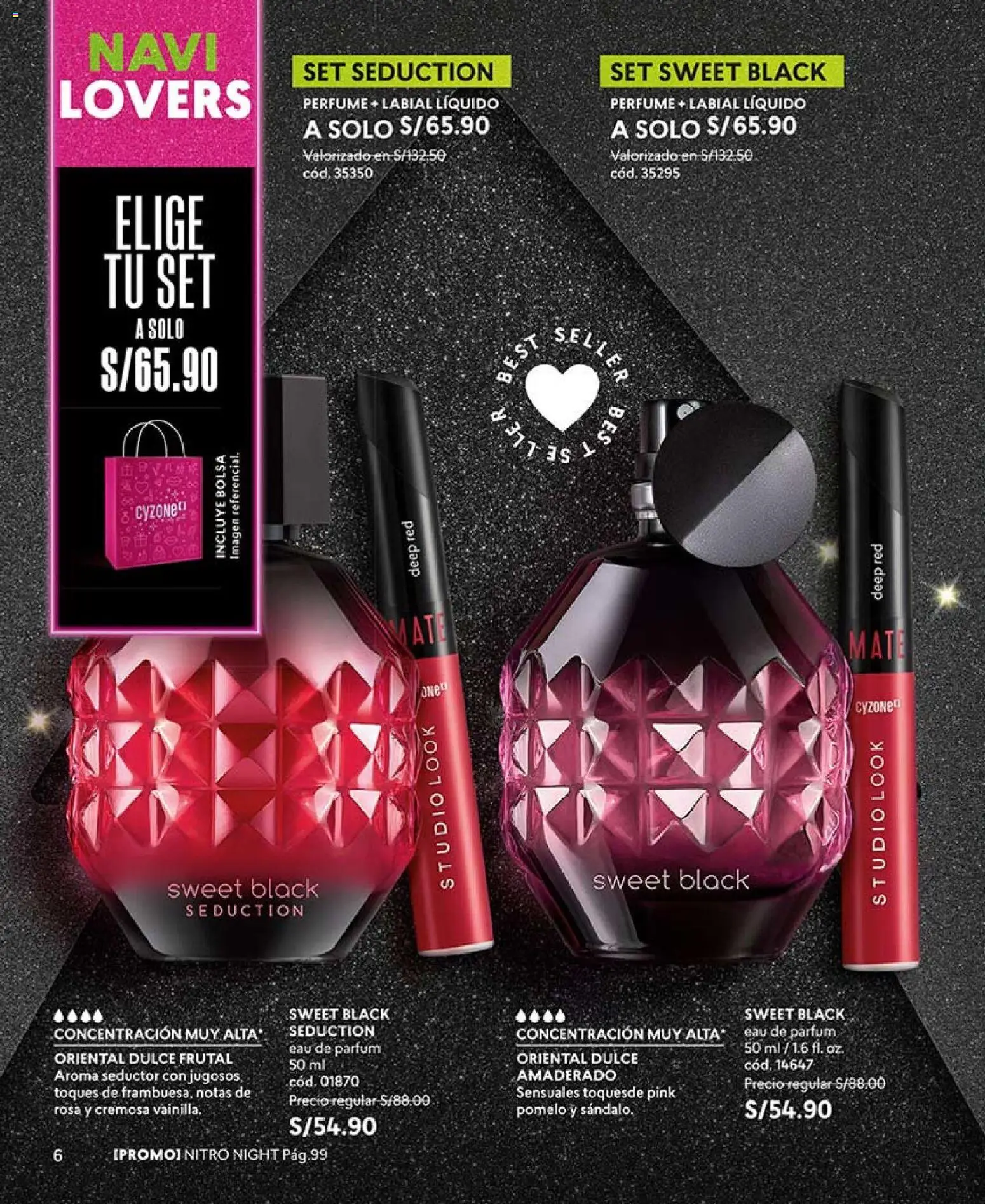 Catálogo CyZone válido desde 14.11.2025 | Página: 6 | Productos: Bolsa, Perfume