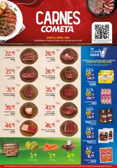Cometa Supermercados ofertas Carnes - Pré-Visualização do folheto da loja Cometa Supermercados, válido de 18.03.2026 | Página: 1