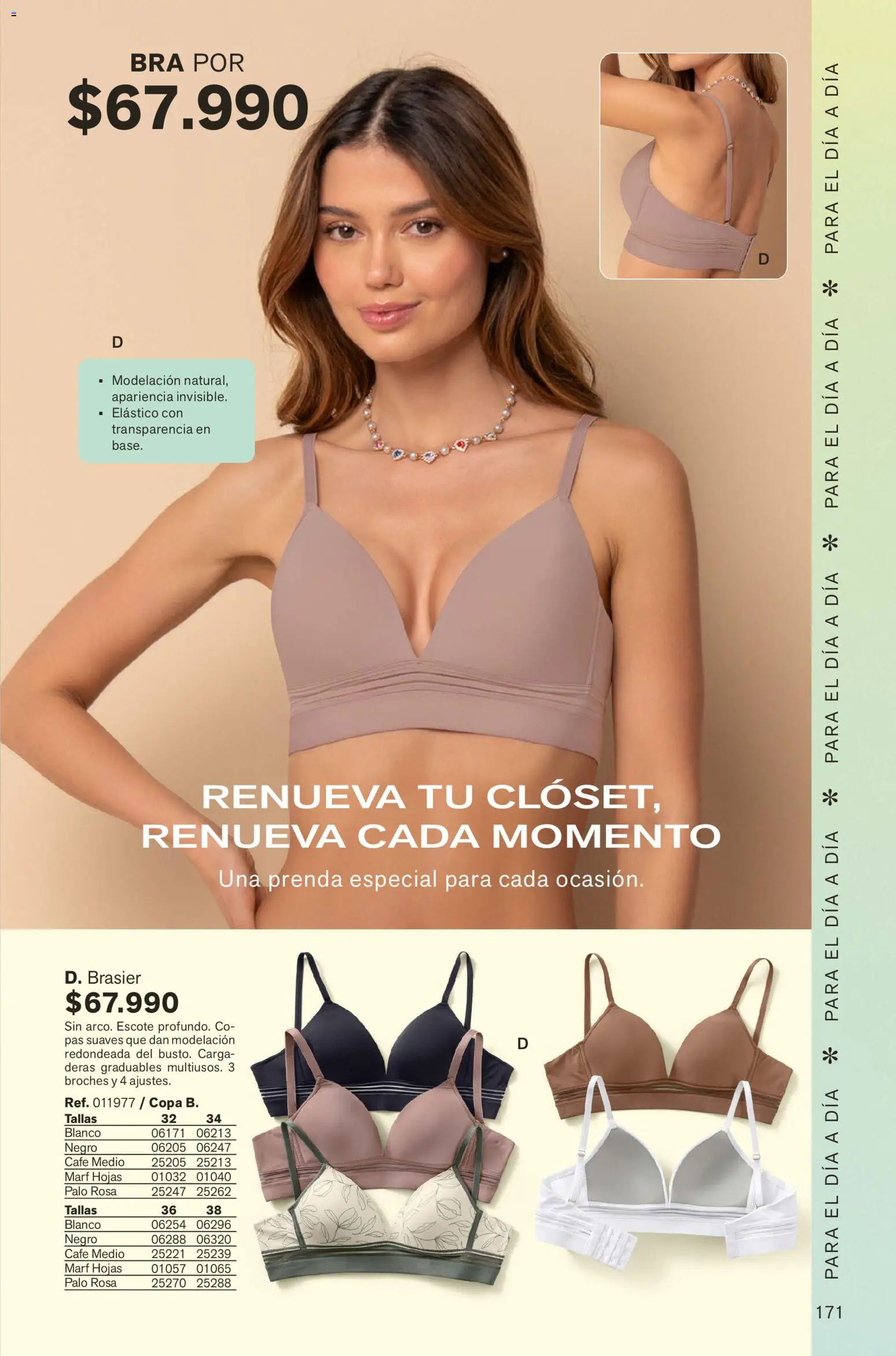 Leonisa revista - valida desde el 15.01.2026 | Página: 171 | Productos: Brasier, Café