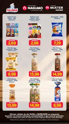 Nagumo ofertas Pullman - Pré-Visualização do folheto da loja Nagumo, válido de 01.04.2026