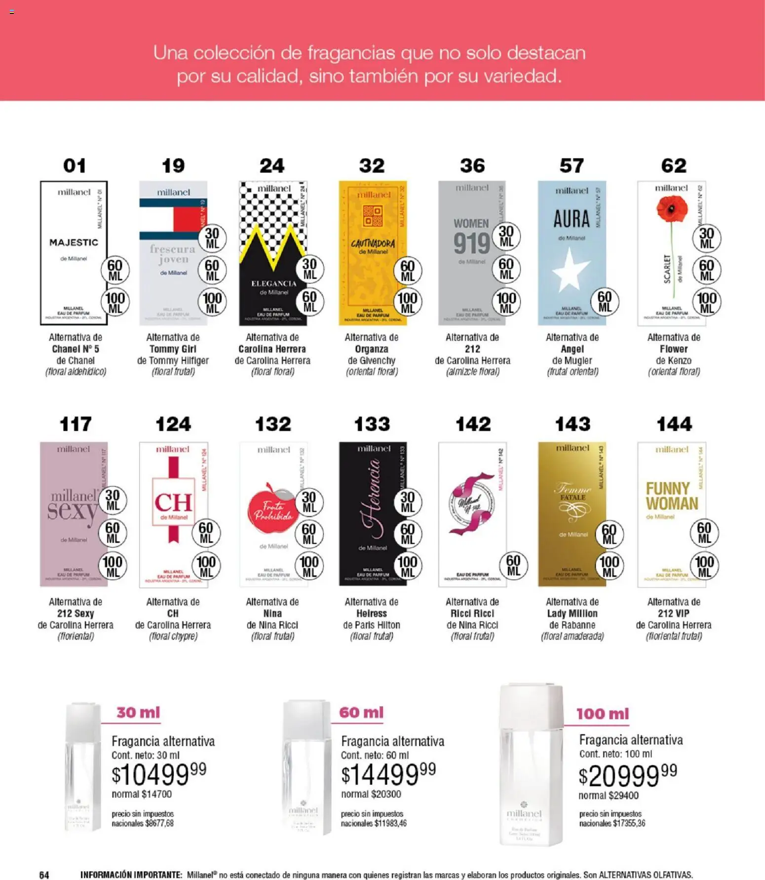 Millanel - Catálogo │ válido desde el 08.12.2025 | Página: 64 | Productos: Fragancia