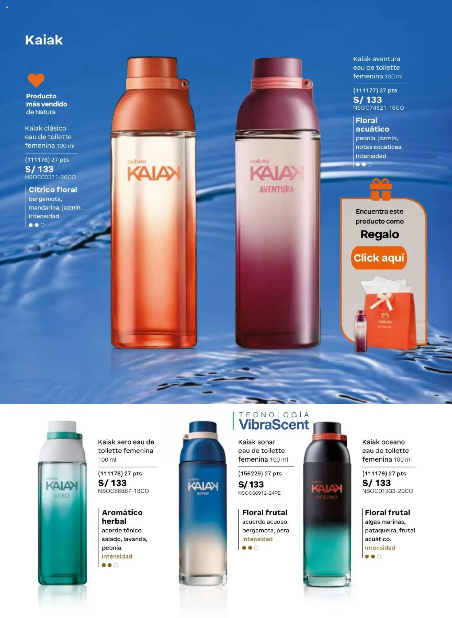 Catálogo Natura válido desde 31.03.2026 | Página: 46 | Productos: EAU de Toilette