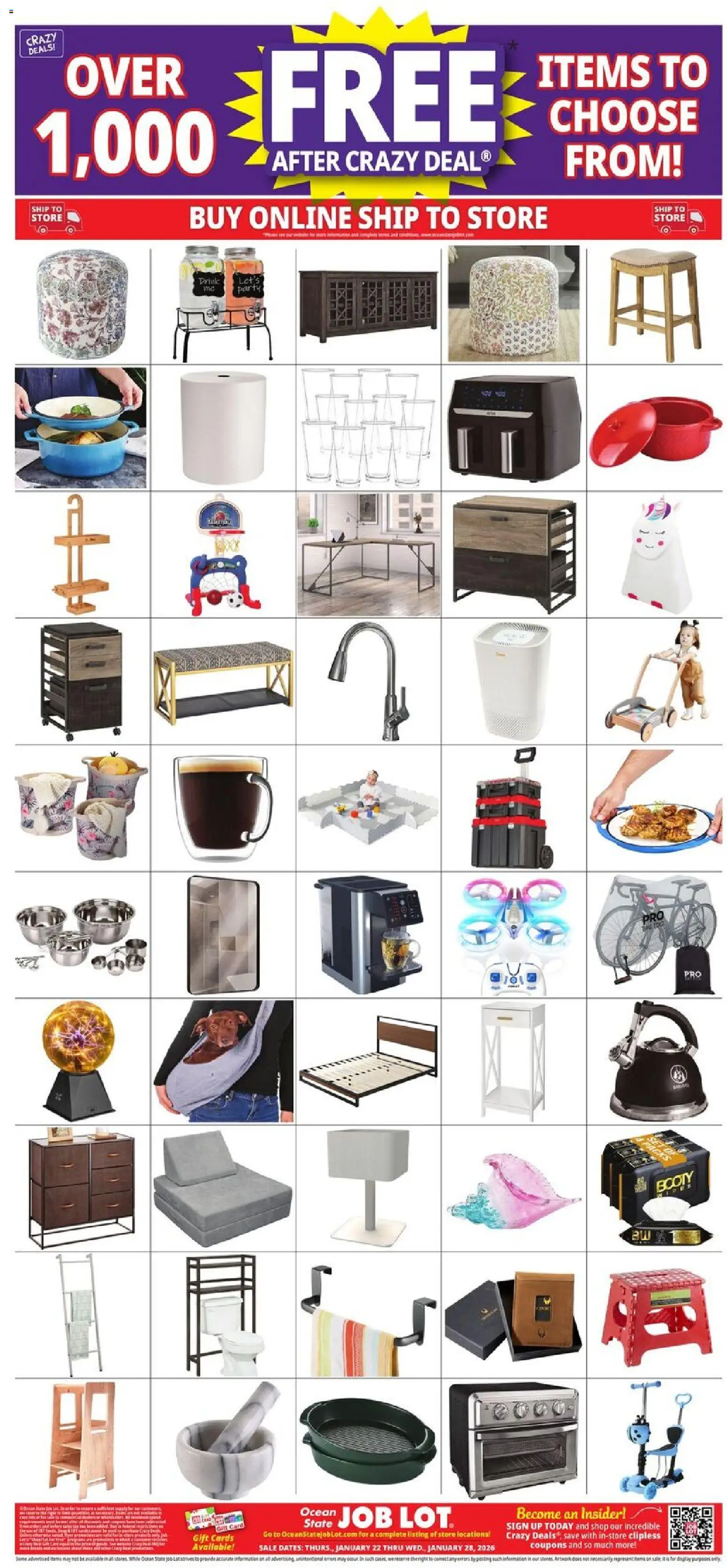 Ocean State Job Lot Weekly Ad - valid from 22.01.2026 | Page: 18