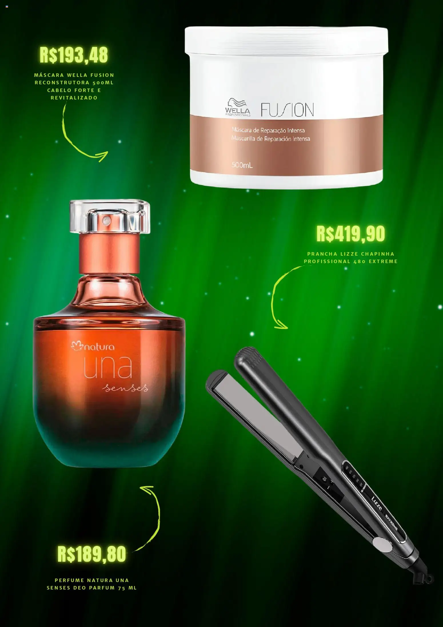 Mercado Livre Folheto - válido de 27.10.2025 | Página: 3 | Produtos: Chapinha, Perfume, Prancha