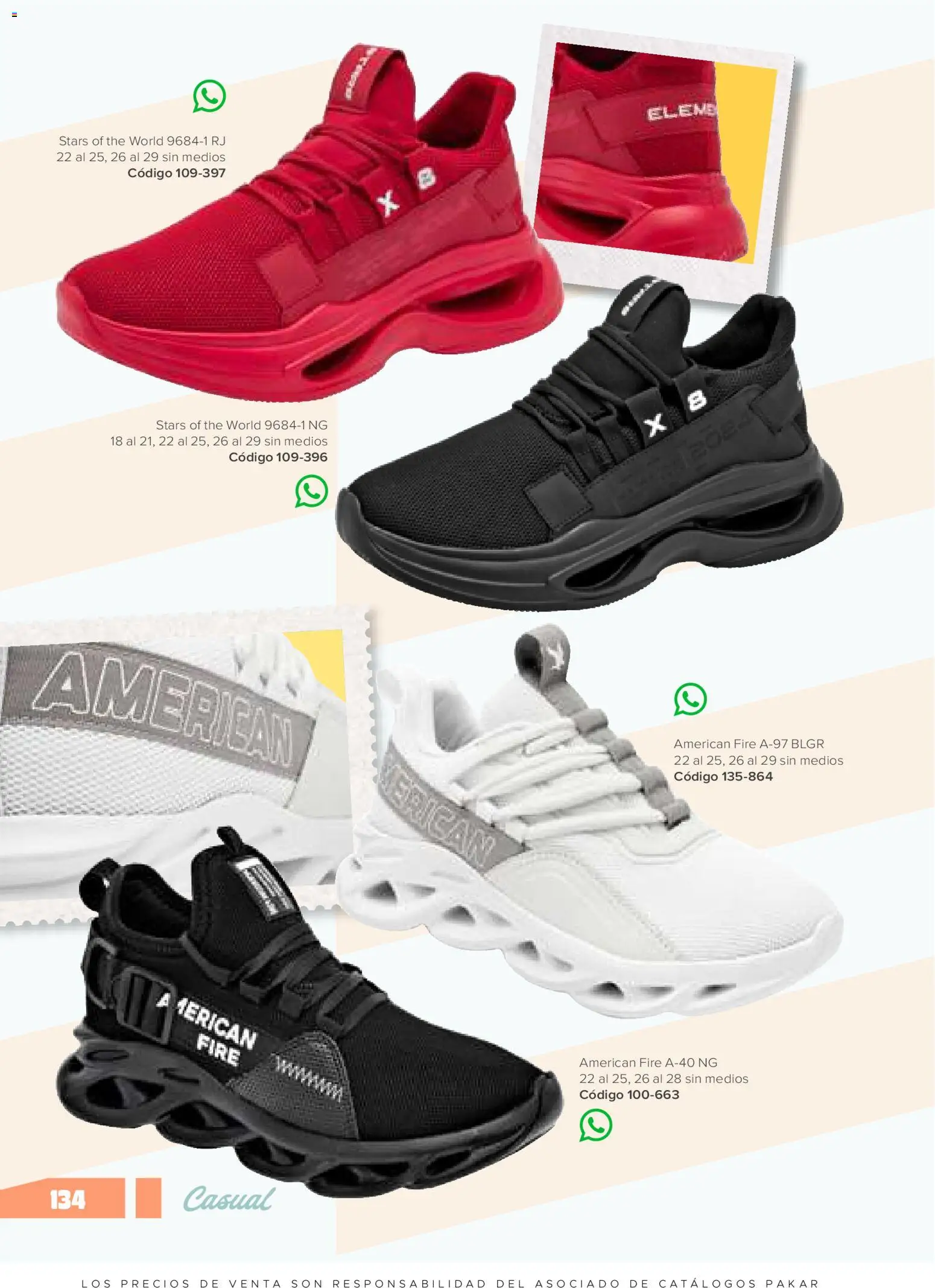 Nuevas ofertas de SC Pakar válidas en toda la República Mexicana desde el 30.01.2026. ¡Encuentra las mejores ofertas en SC Pakar catálogo Casual! | Página: 134