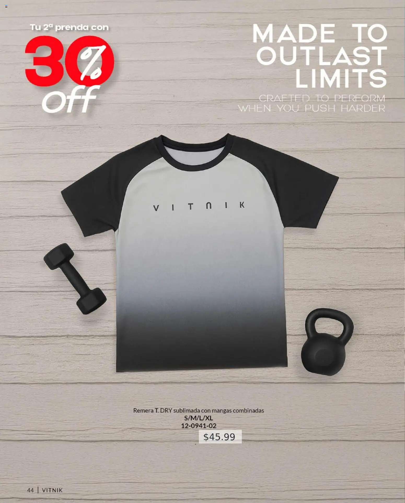 Vitnik - Folleto │ válido desde el 01.01.2026 | Página: 44 | Productos: Remera