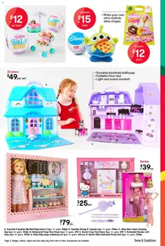 Preview of Kmart - Kmart's Hottest Toy Guide 2025 - valid from 23.10.2025 | Page: 3 | Products: Accessories, Doorbell, Bag, Portable