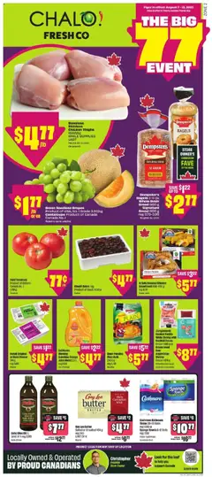 Preview of FreshCo flyer - ON from shop FreshCo valid from 07.08.2025