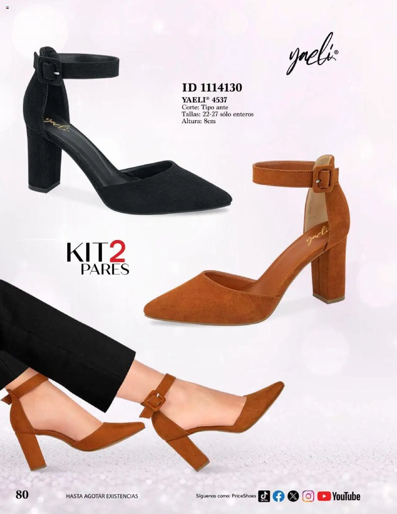 Nuevas ofertas de Price Shoes válidas en toda la República Mexicana desde el 05.08.2024. ¡Encuentra las mejores ofertas en Price Shoes catálogo Vestir Casual ! | Página: 80