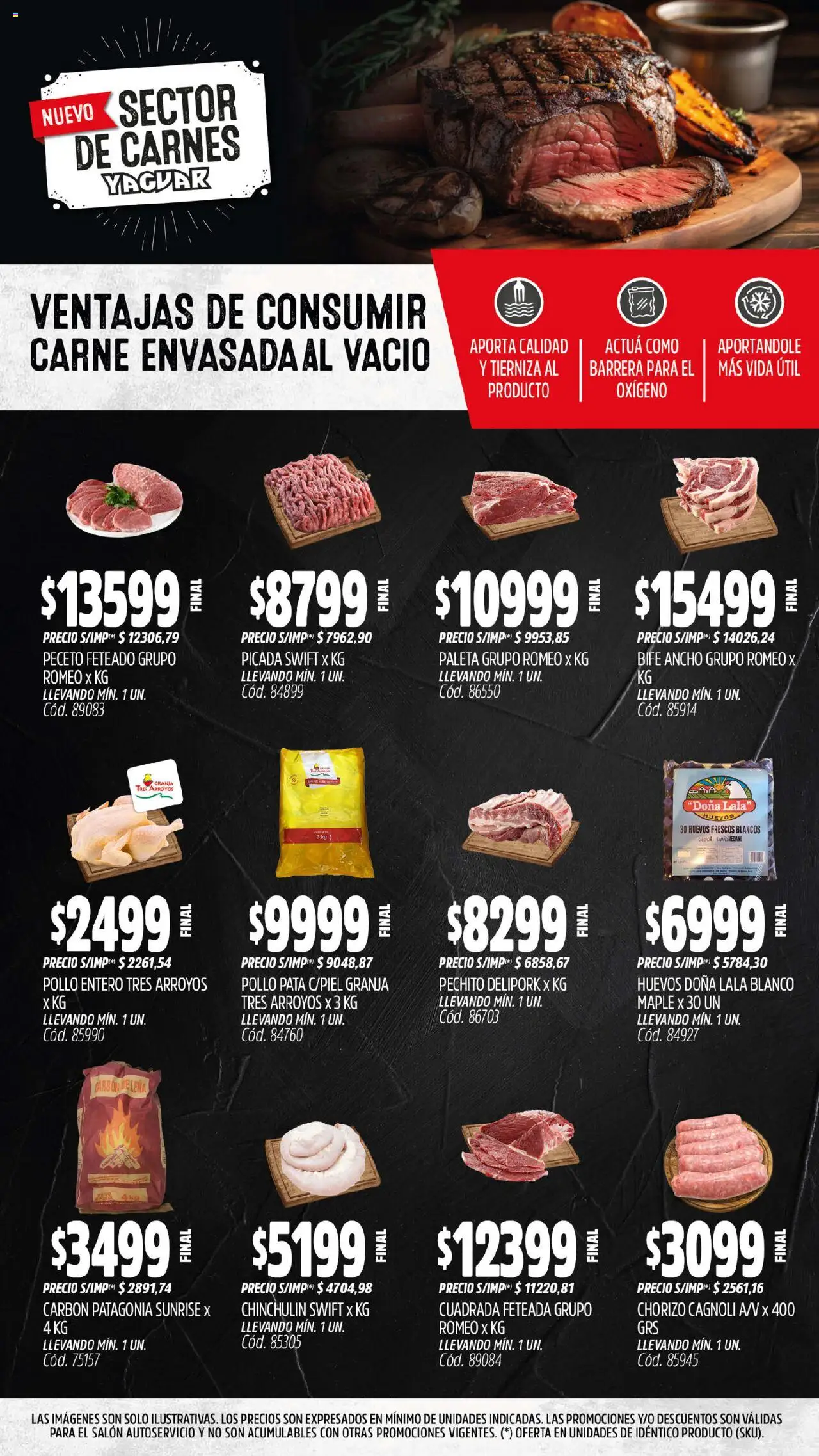 Yaguar - Maschwitz │ válido desde el 08.09.2025 | Página: 7 | Productos: Pollo, Paleta, Huevos, Chorizo