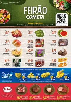 Cometa Supermercados ofertas Feirão - Pré-Visualização do folheto da loja Cometa Supermercados, válido de 05.04.2026