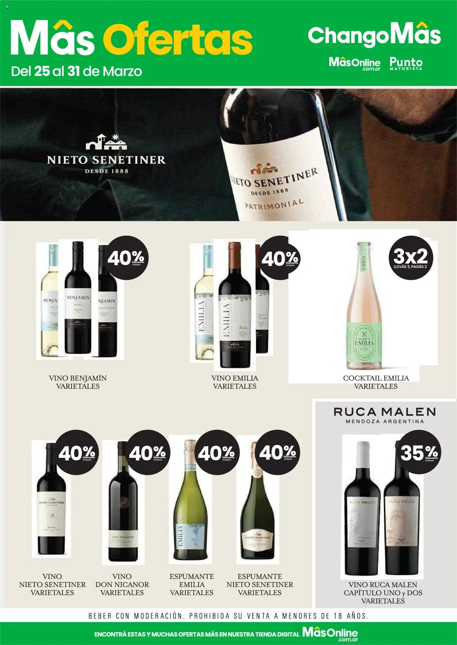 Changomas ofertas │ válido desde el 25.03.2026 | Página: 7 | Productos: Vino