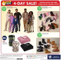 Preview of Family Dollar weekly ads valid from 16.01.2026 | Page: 2 | Products: Boots, Slippers