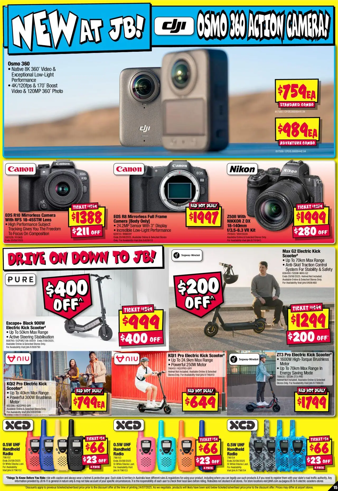 JB Hi-Fi catalogue - valid from 07.08.2025 | Page: 15 | Products: Native, Camera, Radio