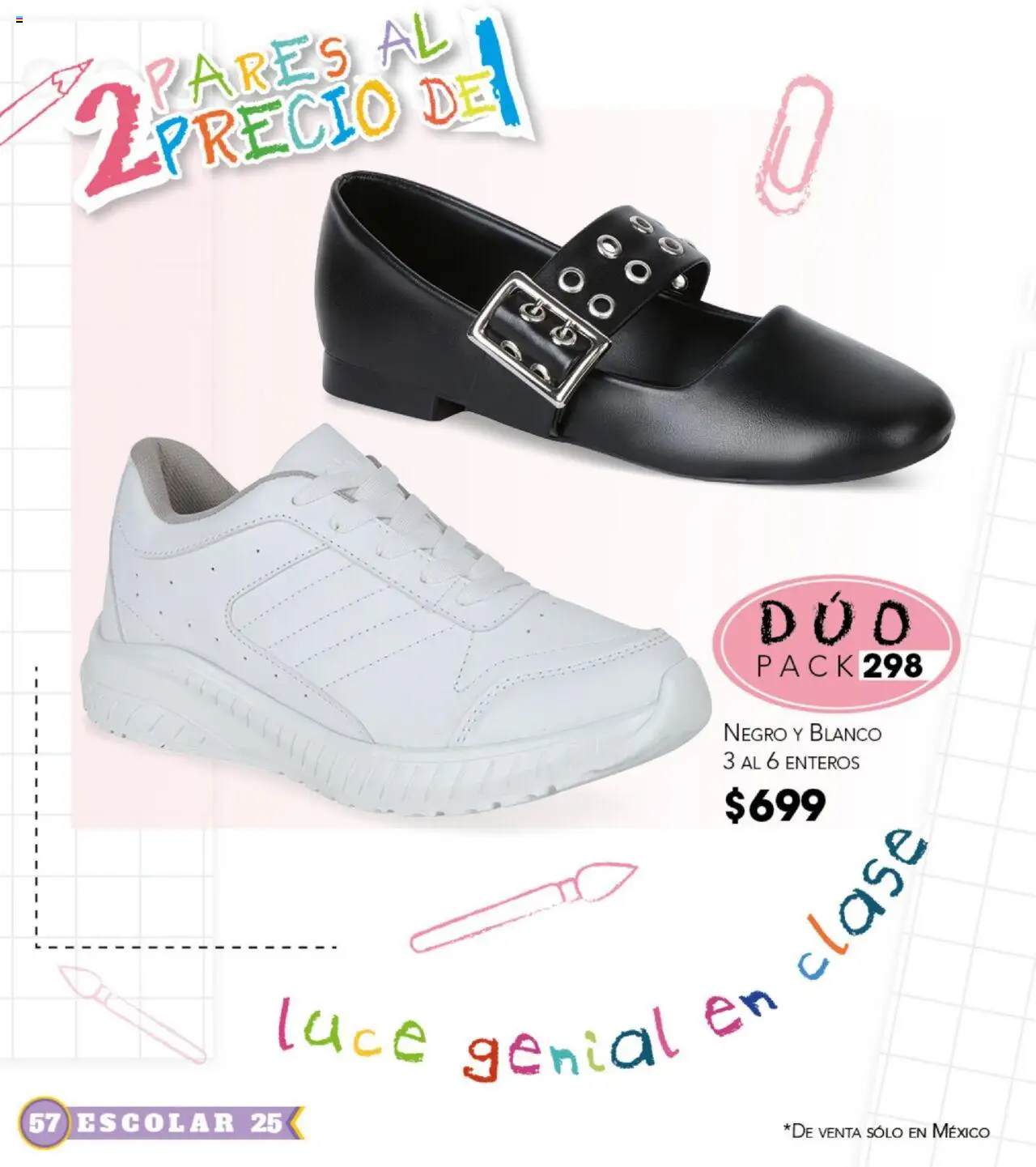 Nuevas ofertas de Cklass válidas en toda la República Mexicana desde el 14.07.2025. ¡Encuentra las mejores ofertas en Cklass catálogo Escolar! | Página: 58