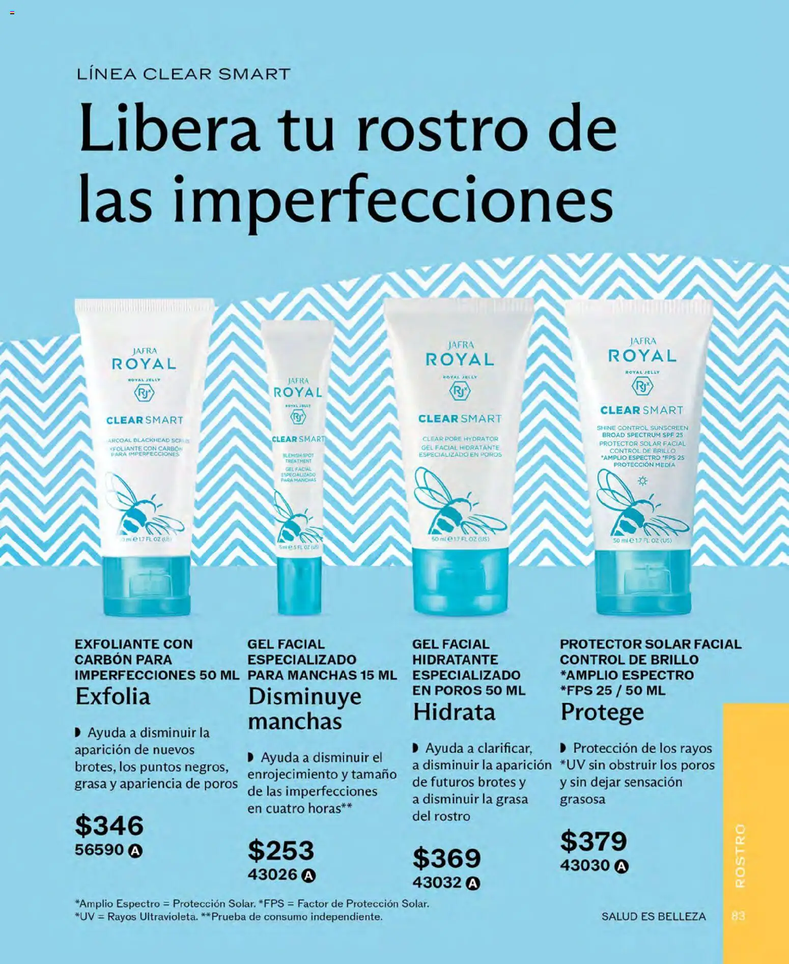 Nuevas ofertas de JAFRA válidas en toda la República Mexicana desde el 01.11.2025. ¡Encuentra las mejores ofertas en JAFRA catálogo! | Página: 83 | Productos: Brillo, Protector solar