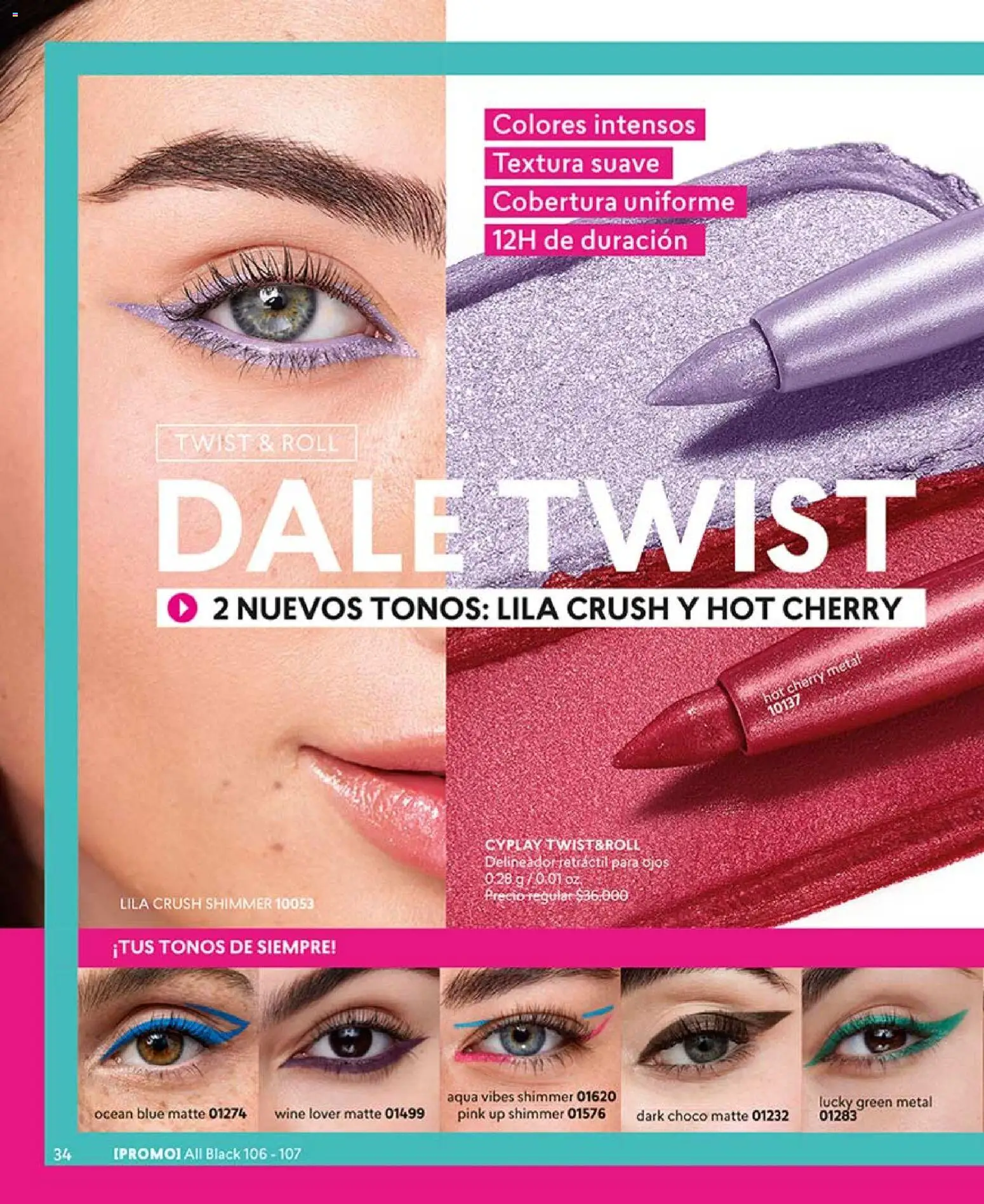 CyZone revista - valida desde el 03.04.2026 | Página: 34 | Productos: Delineador