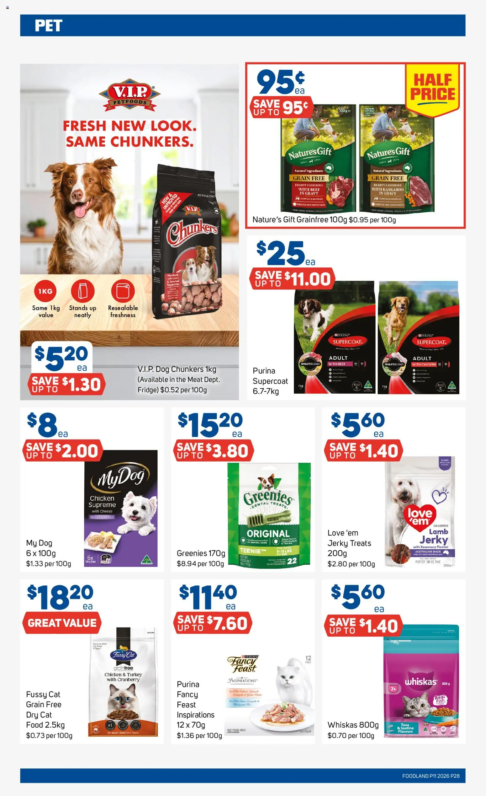Foodland catalogue - valid from 11.03.2026 | Page: 28 | Products: Lamb, Bag, Fridge, Dental care