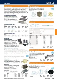 Jaycar catalogue - valid from 09.07.2025 | Page: 249 | Products: Kits, Cable, Case, Zinc