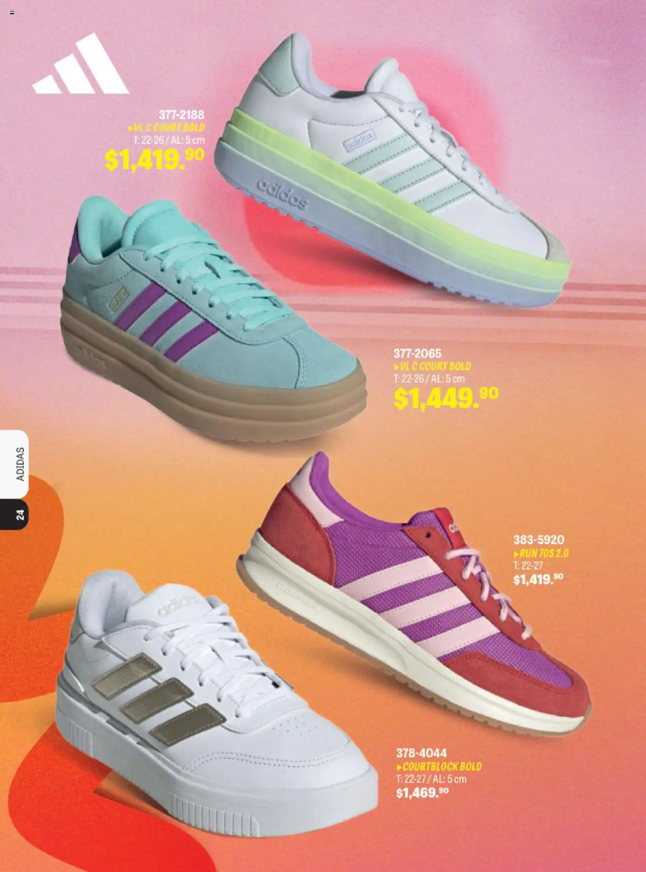 Nuevas ofertas de Andrea válidas en toda la República Mexicana desde el 13.08.2025. ¡Encuentra las mejores ofertas en Andrea - Catálogo Andrea Sport! | Página: 21