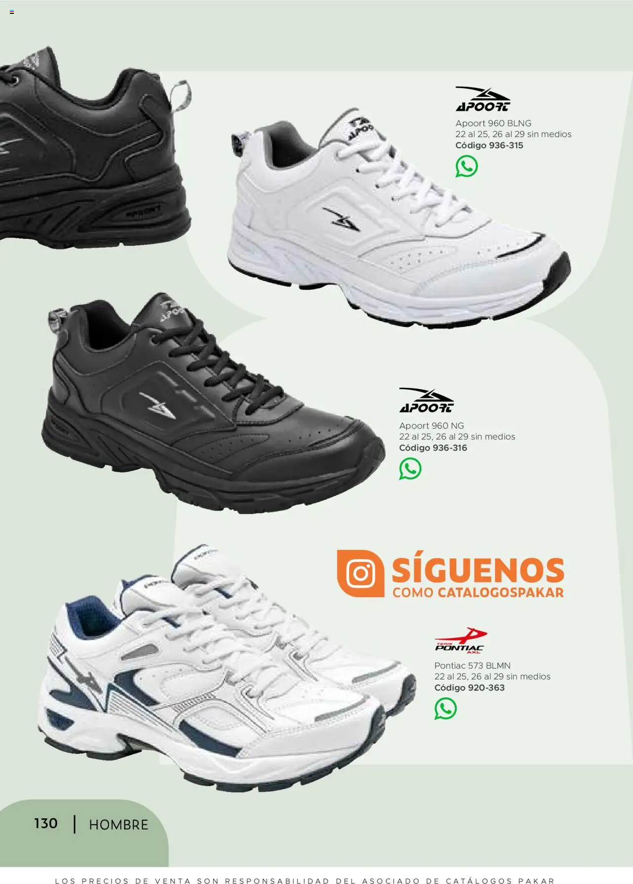 Nuevas ofertas de SC Pakar válidas en toda la República Mexicana desde el 24.07.2025. ¡Encuentra las mejores ofertas en SC Pakar - Catálogo Hombre otoño / invierno! | Página: 130