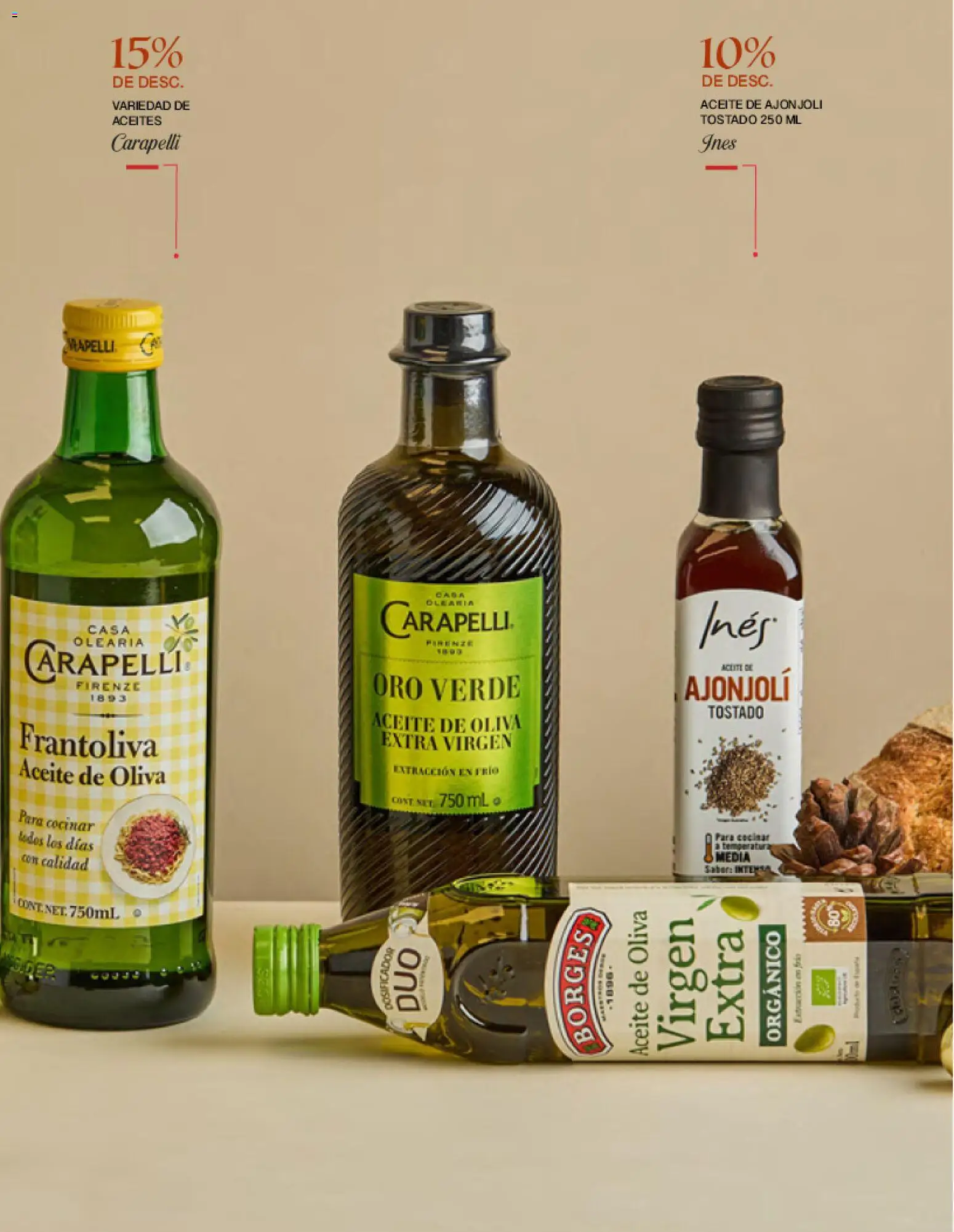 Nuevas ofertas de Alsuper válidas en toda la República Mexicana desde el 25.11.2025. ¡Encuentra las mejores ofertas en Alsuper folleto Gourmet Laguna, Saltillo, Durango, Zacatecas! | Página: 17 | Productos: Aceite de oliva, Aceite