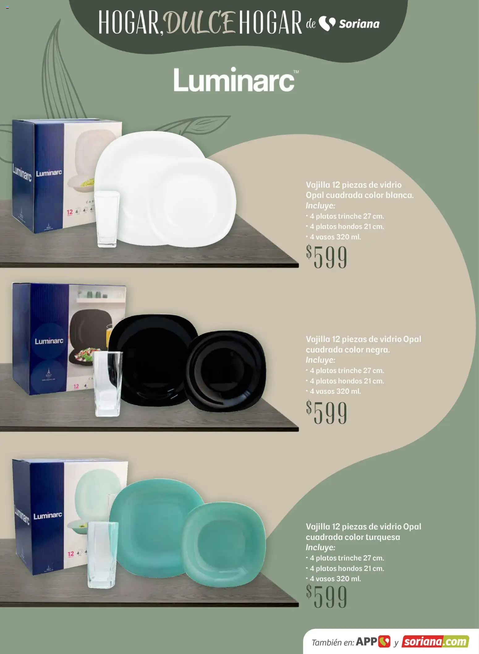 Nuevas ofertas de Soriana válidas en toda la República Mexicana desde el 15.04.2026. ¡Encuentra las mejores ofertas en Soriana Hogar Dulce Hogar Híper Nacional! | Página: 8 | Productos: Vasos