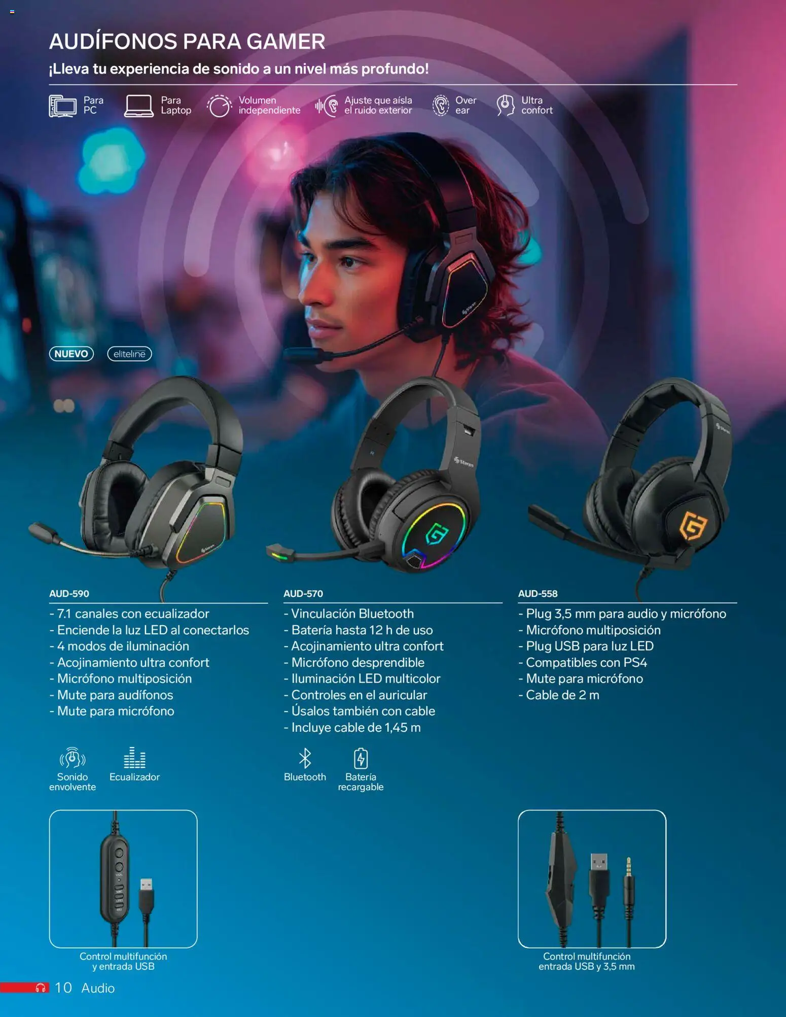 Nuevas ofertas de Steren válidas en toda la República Mexicana desde el 01.01.2026. ¡Encuentra las mejores ofertas en Steren catálogo! | Página: 22 | Productos: Usb, Ecualizador, Audio, Batería