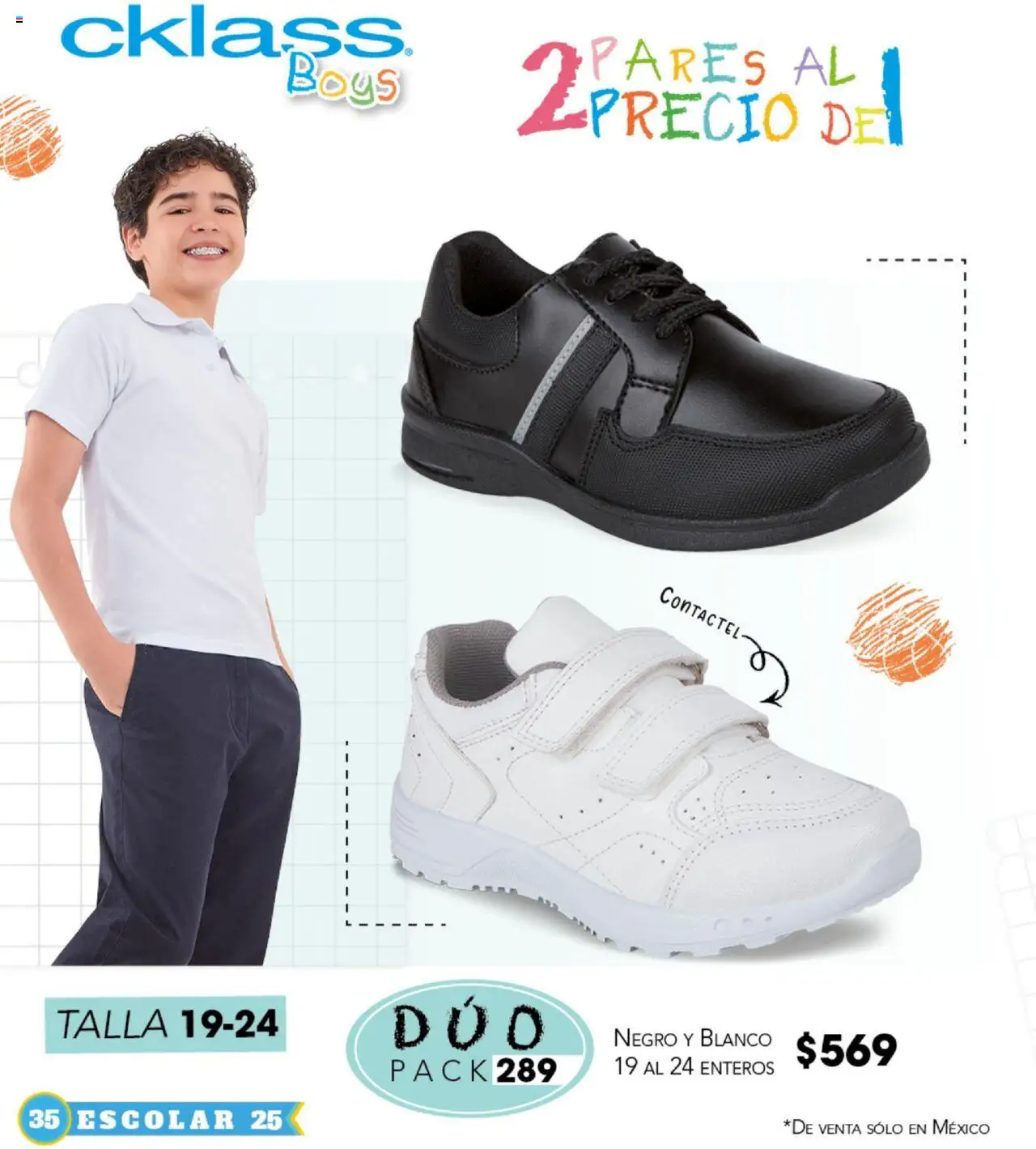 Nuevas ofertas de Cklass válidas en toda la República Mexicana desde el 14.07.2025. ¡Encuentra las mejores ofertas en Cklass catálogo Escolar! | Página: 36