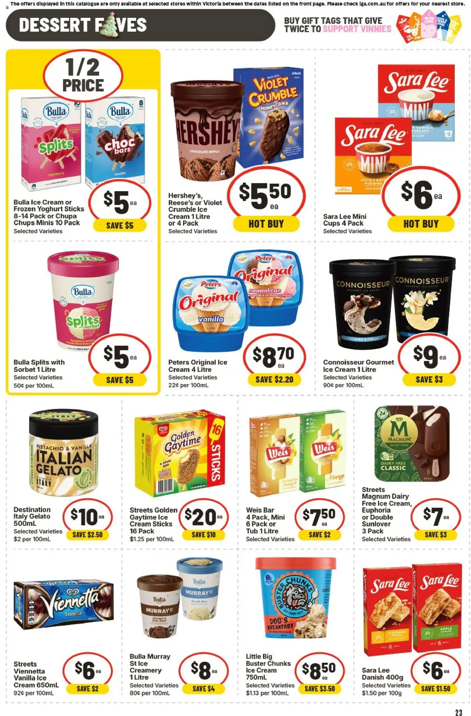 IGA catalogue - valid from 19.11.2025 | Page: 24 | Products: Dairy, Cream, Mango, Date