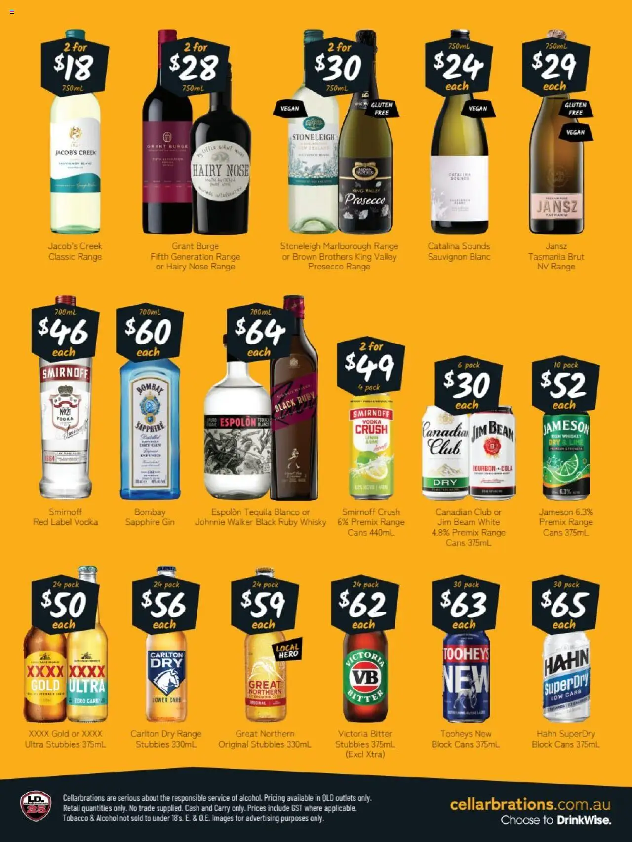 Cellarbrations catalogue - valid from 11.08.2025 | Page: 2 | Products: Gin, Vodka, Lime