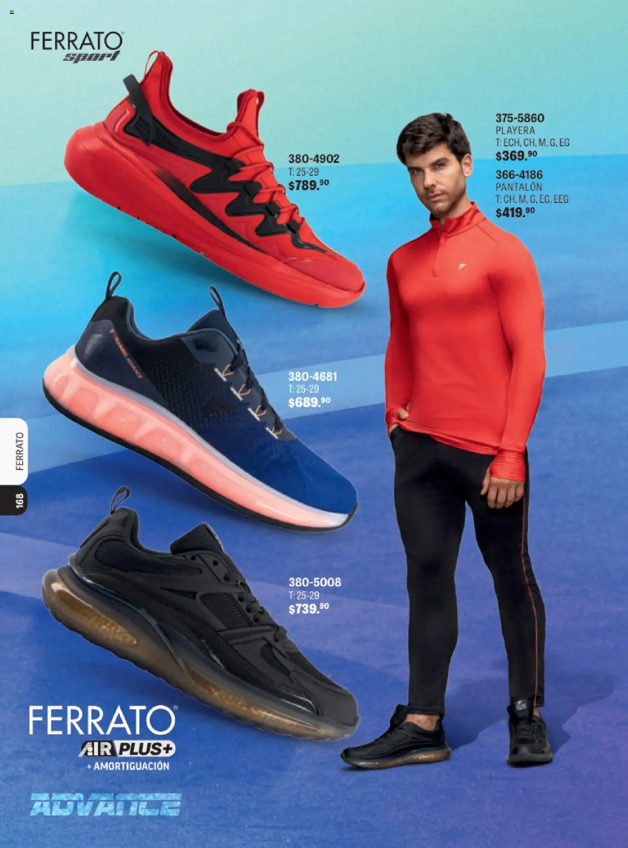 Nuevas ofertas de Andrea válidas en toda la República Mexicana desde el 13.08.2025. ¡Encuentra las mejores ofertas en Andrea - Catálogo Ferrato Sport! | Página: 27 | Productos: Playera