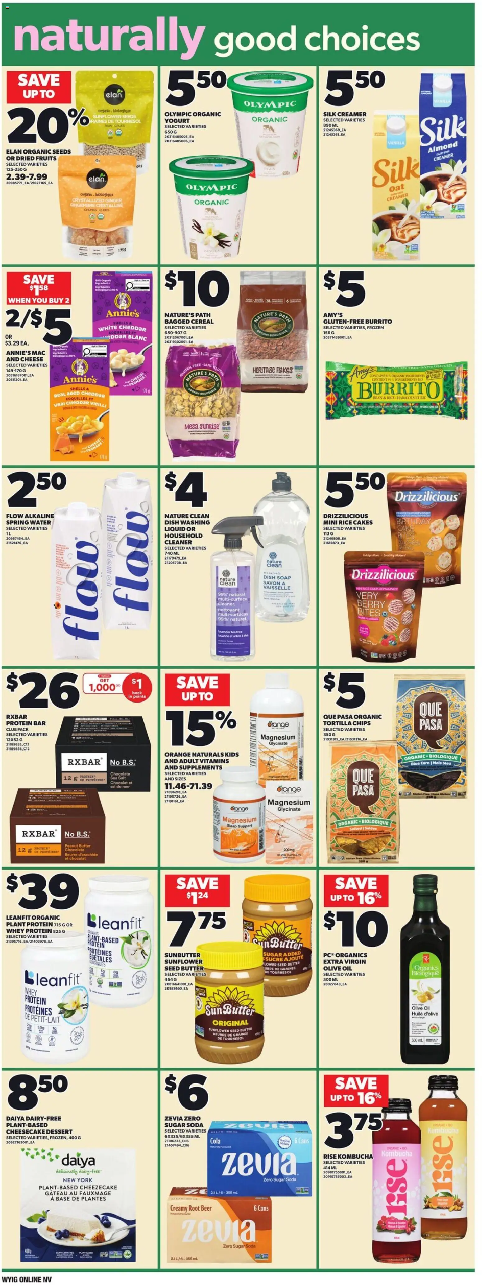 Loblaws flyer valid from 23.04.2026 | Page: 14 | Products: Butter, Cheese, Oil, Beer