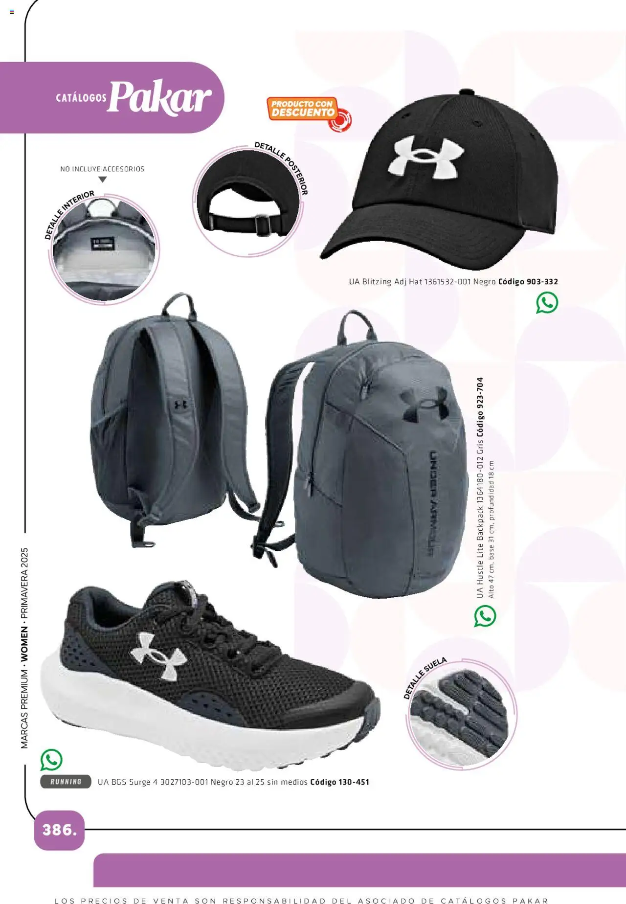 Nuevas ofertas de SC Pakar válidas en toda la República Mexicana desde el 06.03.2025. ¡Encuentra las mejores ofertas en SC Pakar catálogo Women! | Página: 386